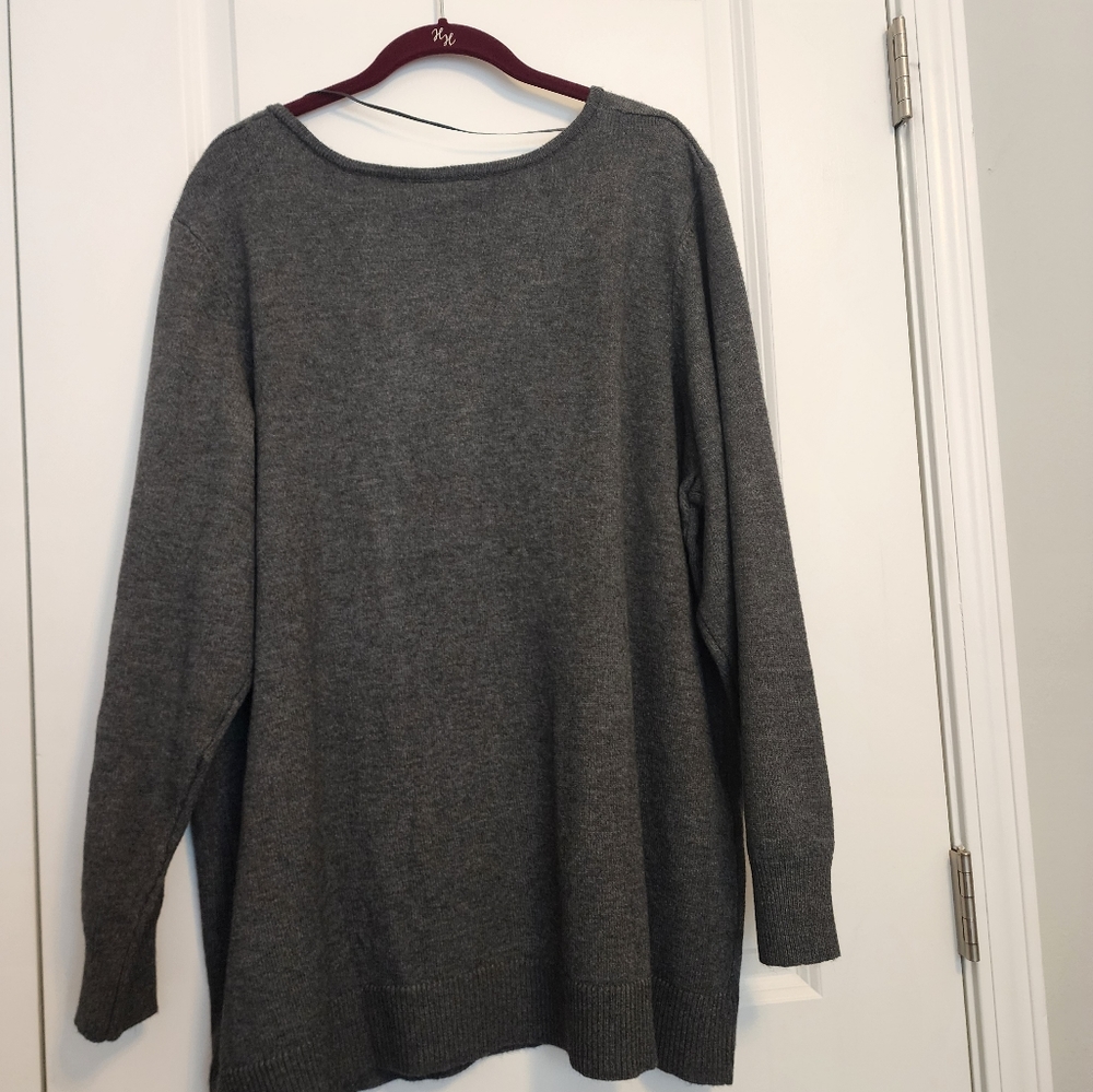 Gray sweater